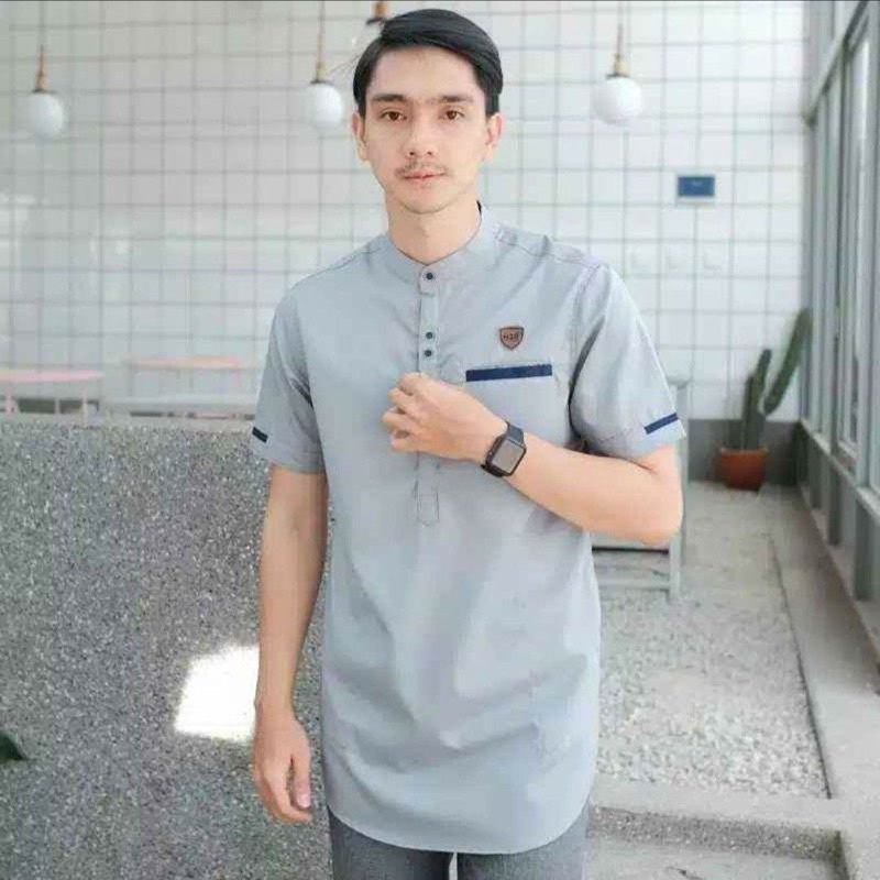 PROMO KURTA PAKISTAN TOYOBO ORI PRIA AGAM LENGAN PENDEK DEWASA KOKO BAJU MUSLIM FASHION TERBARU