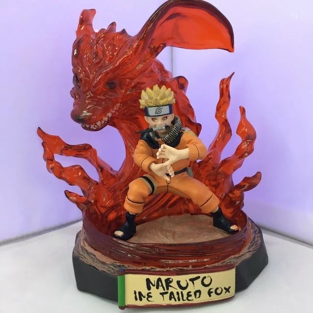 Action figure naruto biju kurama - mainan anak koleksi naruto