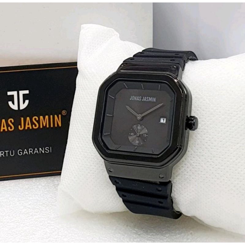 Jam Tangan JJ Kasual Rubber Tgl Aktif