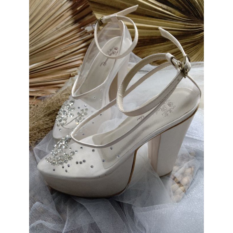 sepatu yena sepatu wedding wanita cantik sepatu wanita 12cm