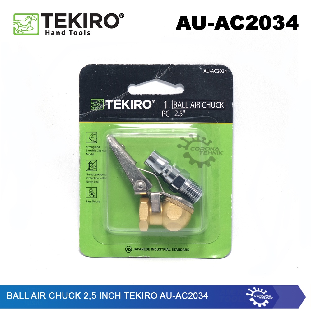 Tekiro AU-AC2034 - Ball Air Chuck 2,5 Inch
