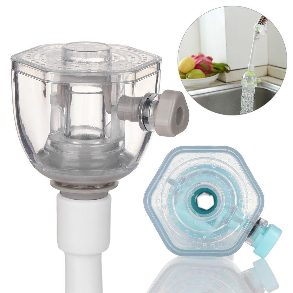 Suyo Keran Dapur Fleksibel Hemat Air Diffuser Extender Adjustable Tap Outlet Head