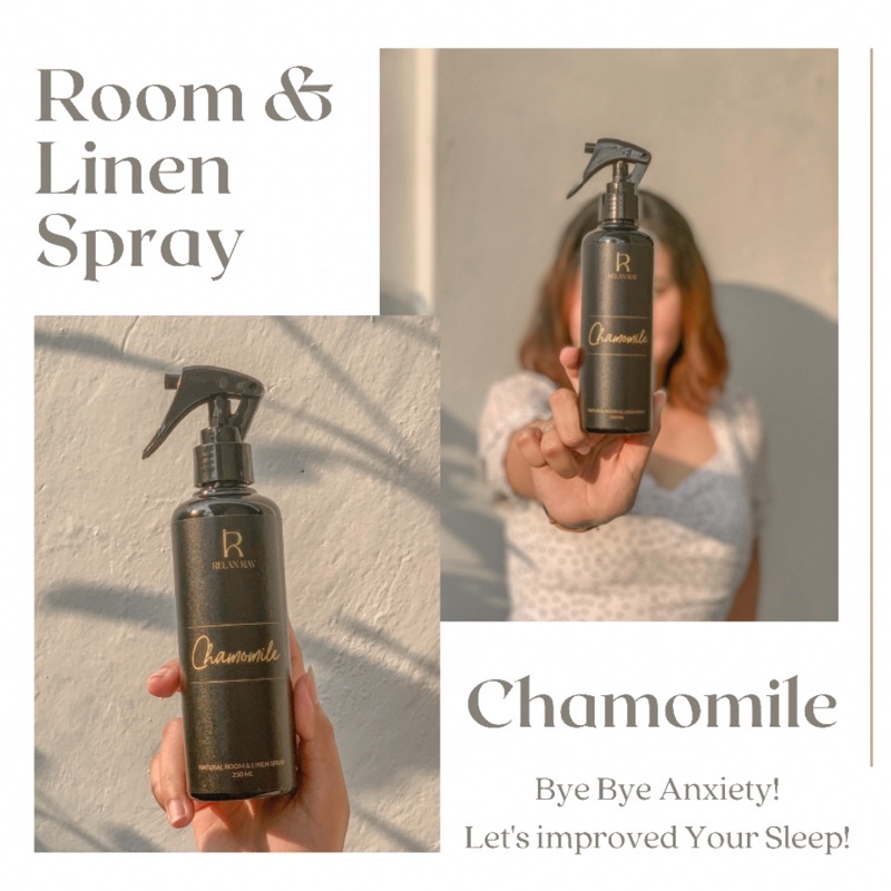 Jual RELAX RAY NATURAL LINEN SPRAY & ROOM SPRAY / PENGHARUM RUANGAN DAN