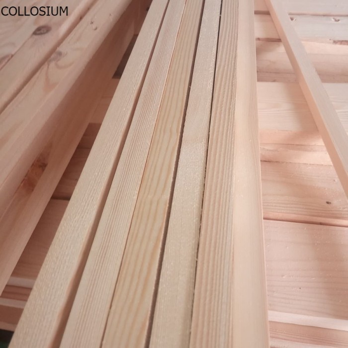 Kayu Pinus 1,5 xm x 1,5 cm Panjang 100 cm isi 10 Batang Siap Pakai Bisa Custom Ukuran Sesuai Kebutuh