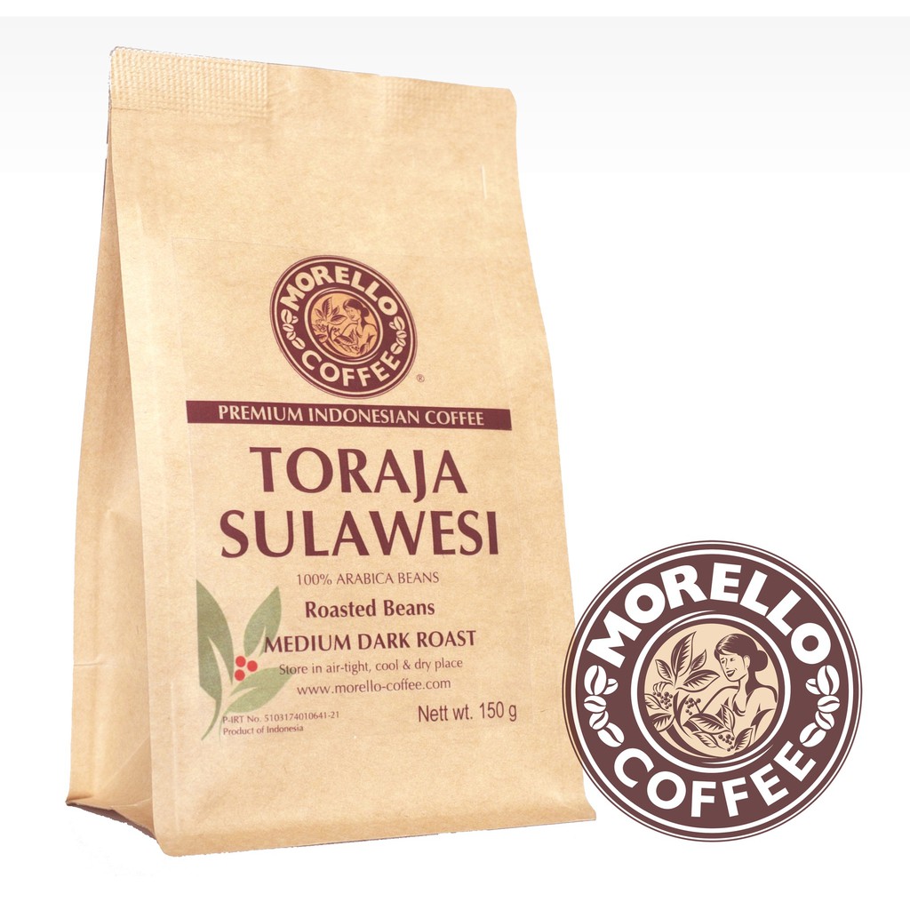 

Morello Coffee Toraja Sulawesi arabica premium kopi bubuk kopi biji