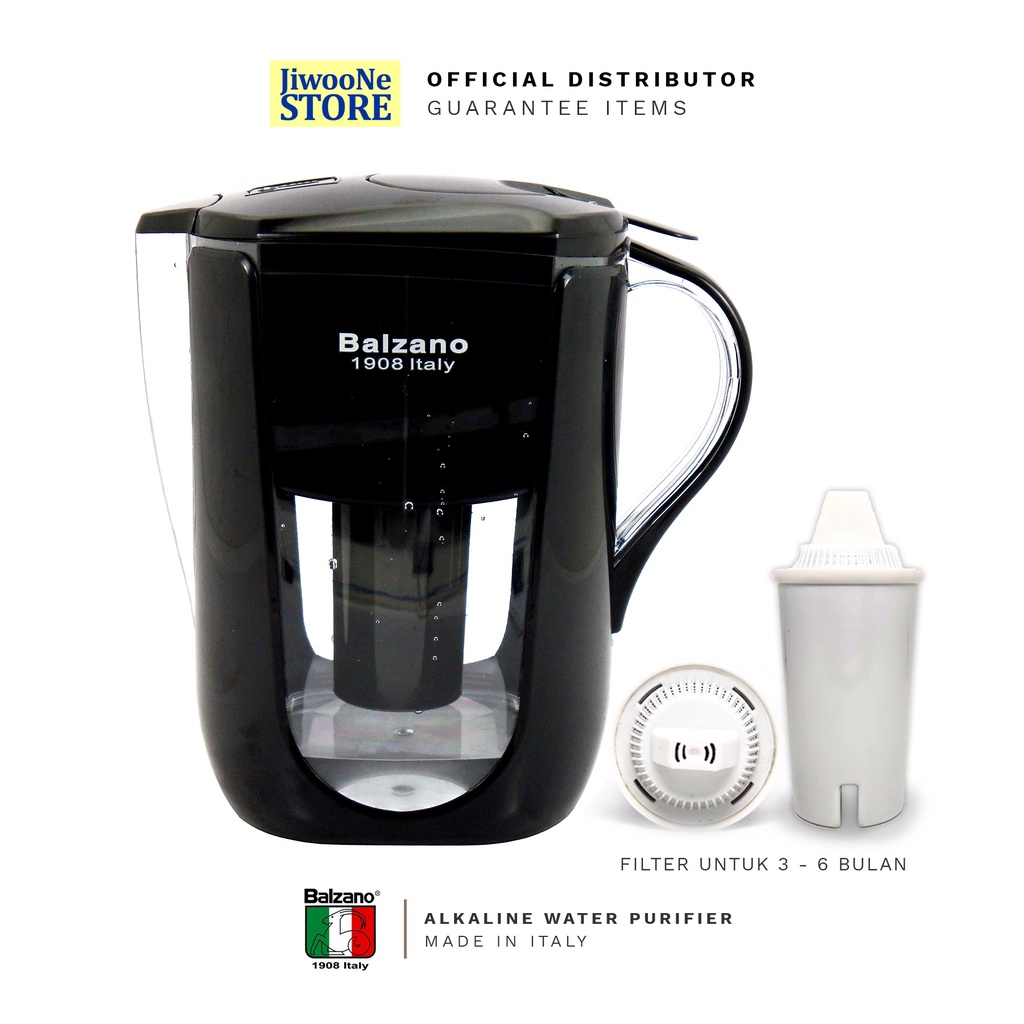 BALZANO Alkaline Water Purifier - Filter Air Minum Original Italy Penjernih air minum