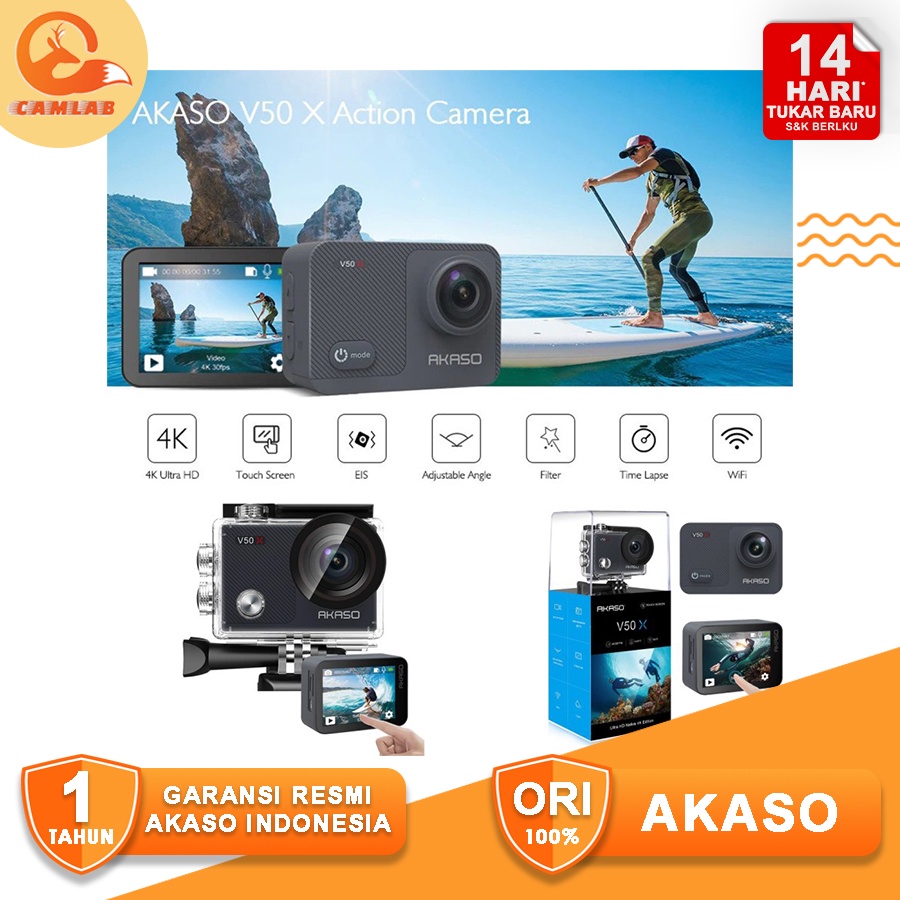 AKASO V50X 4K 30FPS Action Camera Original