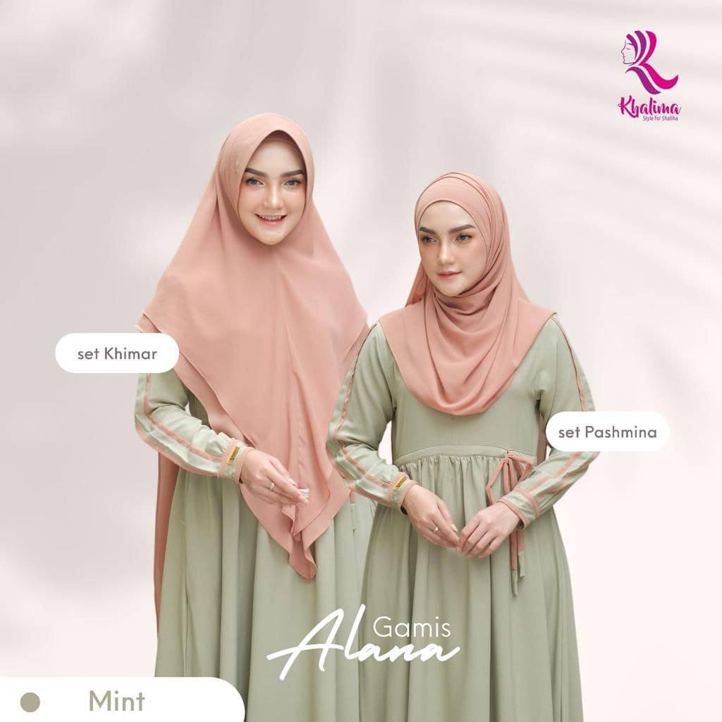 Gamis Only Alana Series By Khalima (gamis saja)