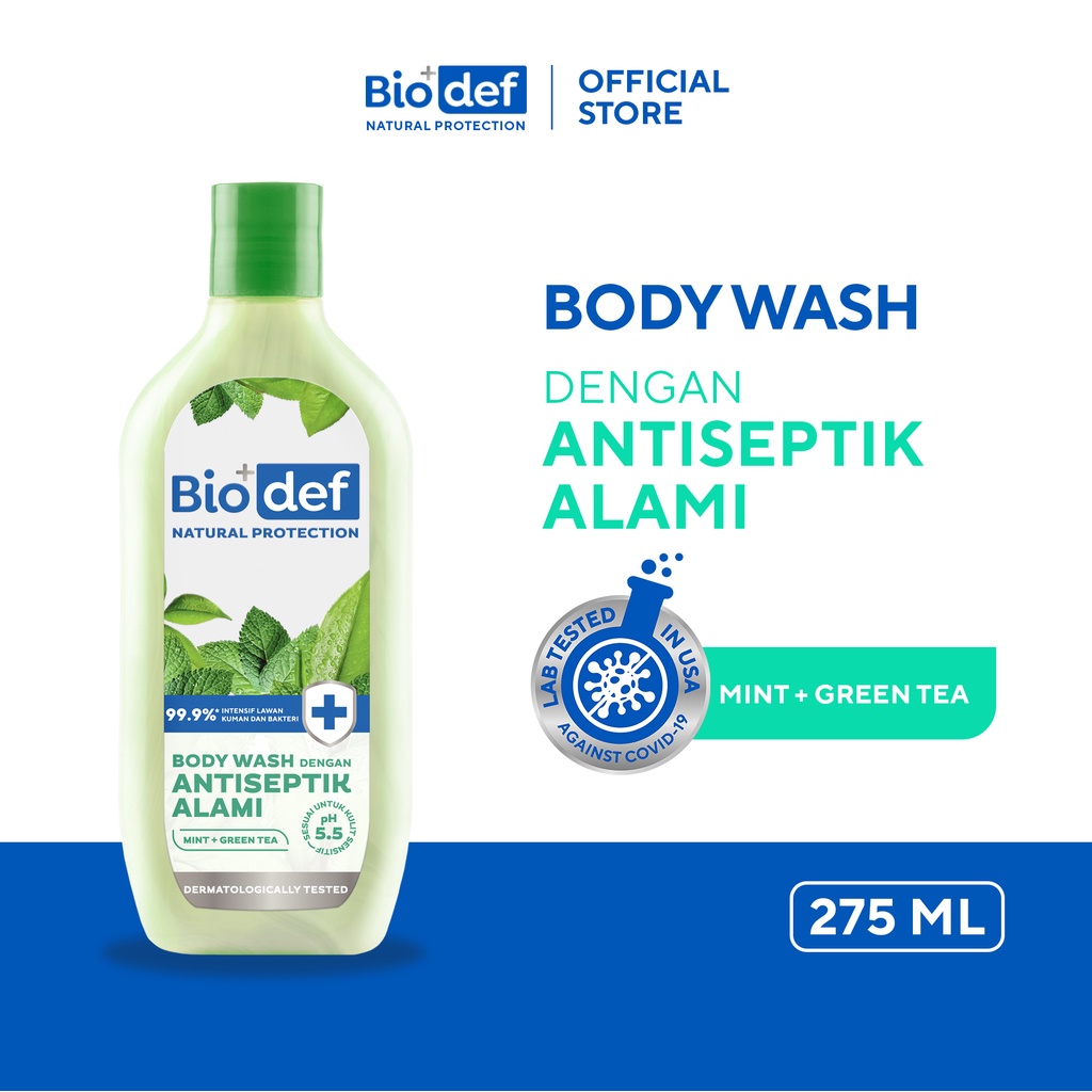 Biodef Nature Protection Body Wash 275 ml (botol)