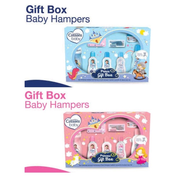 Cussons Baby Gift Box Set NEW - Cusson Gift Set - Kado Bayi Baru Lahir - Hadiah Bayi - Paket Hadia Bayi Baru Lahir