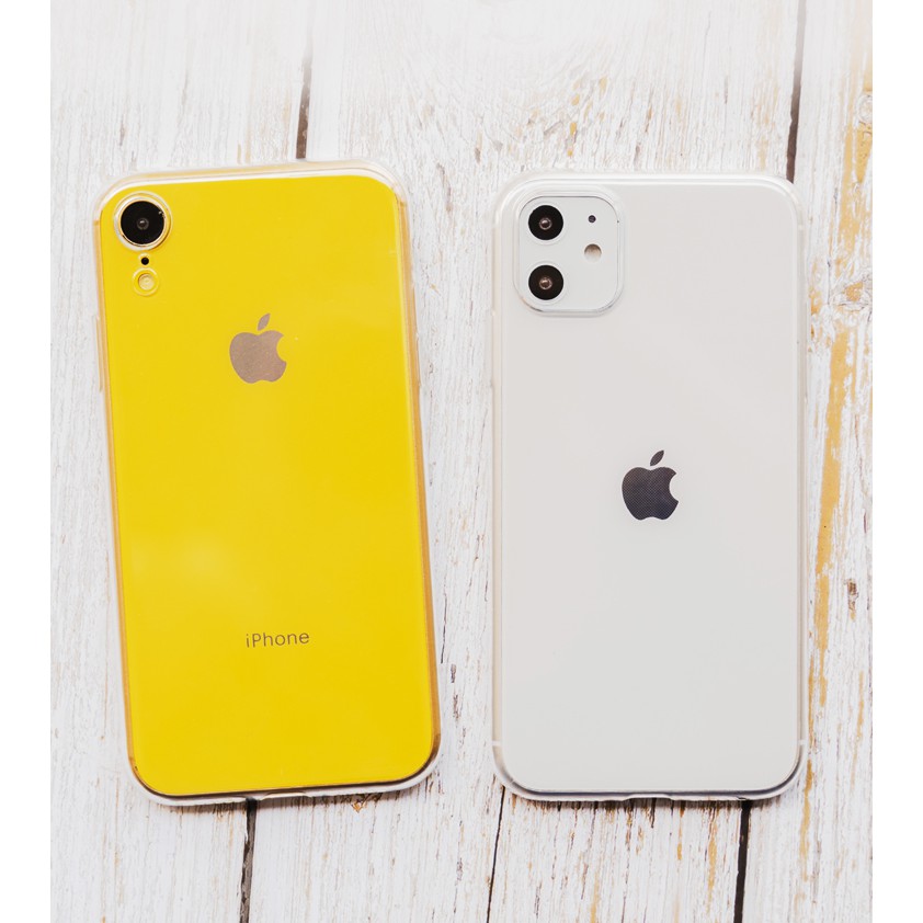 Case Warna Transparan untuk Apple Iphone 11pro 11max XS Max X 6s XR 7 8 6 Plus iPhone SE 12mini 12 Pro Max iPhone case