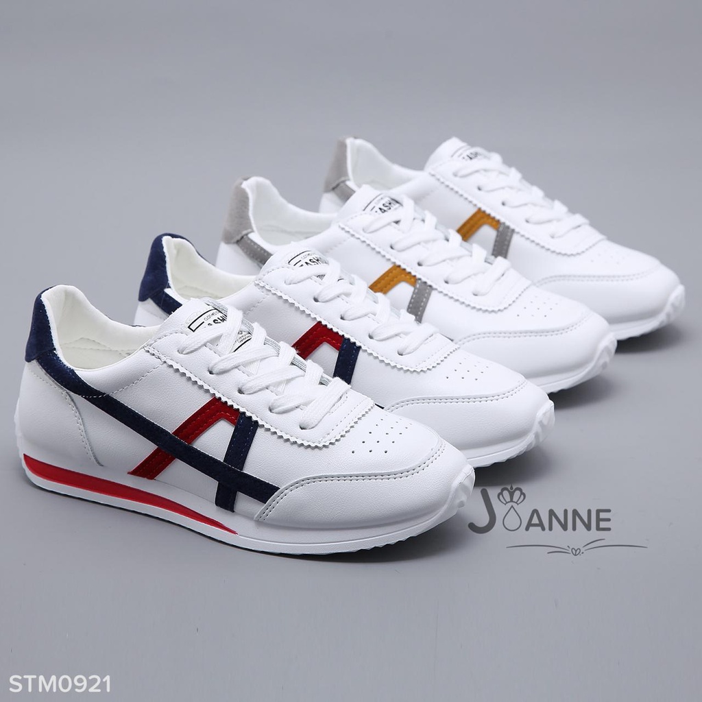 JOANNE Leather Sneakers Shoes #STM0921 ORIGINAL