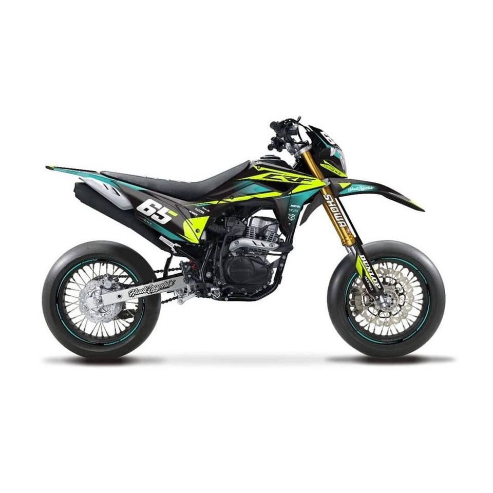 DECAL ATAU STICKER MONSTER FULL BODY HONDA CRF150