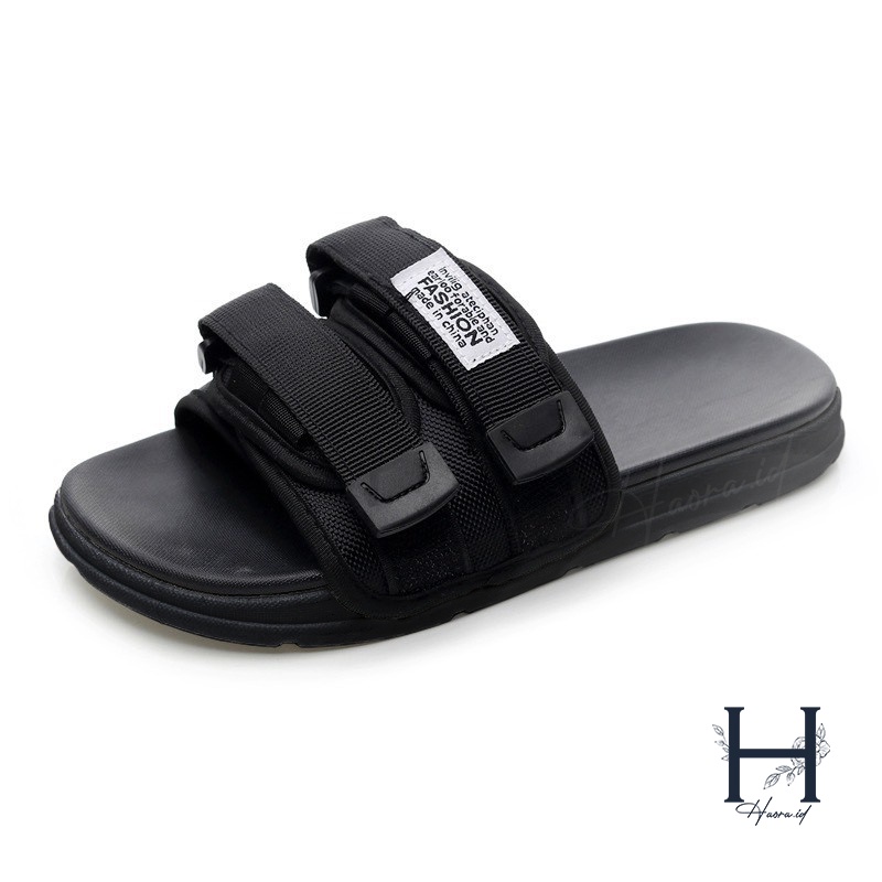 PROMO GRATIS ONGKIR 11.11 SALE - Sendal Slip On Casual Pria By Fashion Sandal Slop Sandal Kokop Murah Pria Wanita Kekinian (Unisex)-7