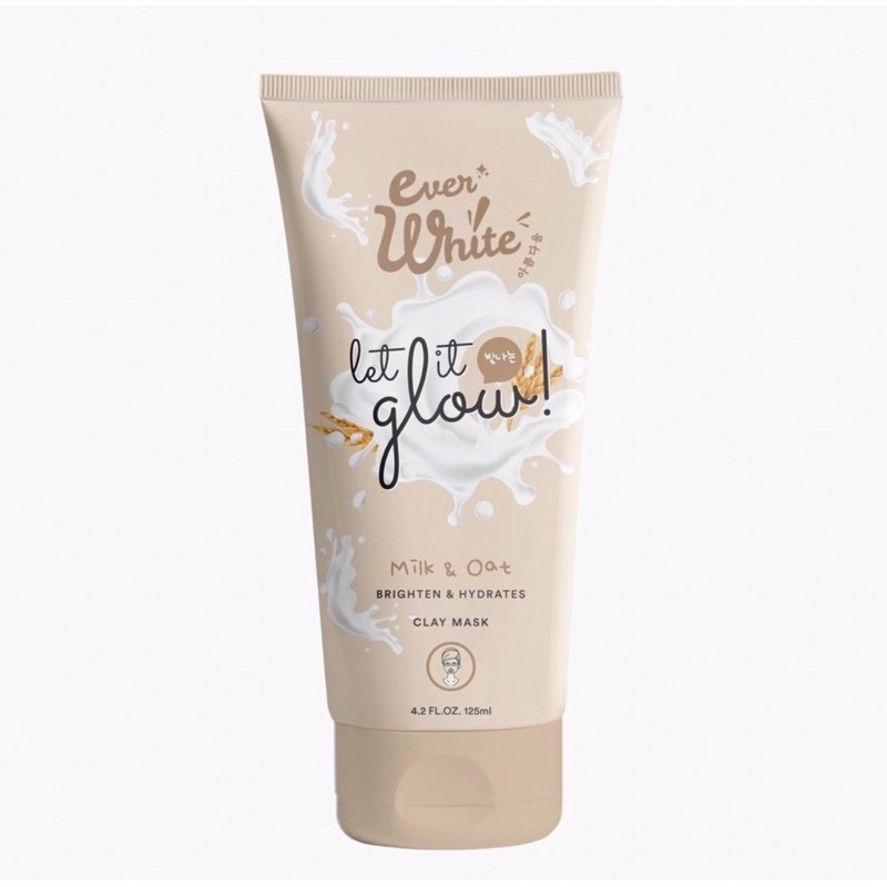 [SALE] EVERWHITE MILK & OAT CLAY MASK