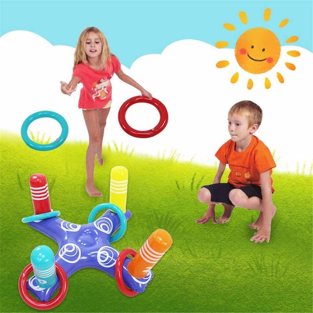 Quinton Kolam Renang Mengapung Cincin Tiup Anak Pesta Properti Pantai Mainan Cincin Mainan Mainan Kasur Angin Inflatable Ring Toys