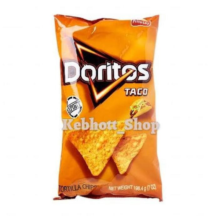 

Dijual Doritos Taco Tortilla Chips Flavored Snacks 198,4 Gr Terlaris