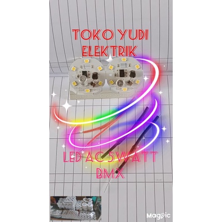 led ac 5watt bmx