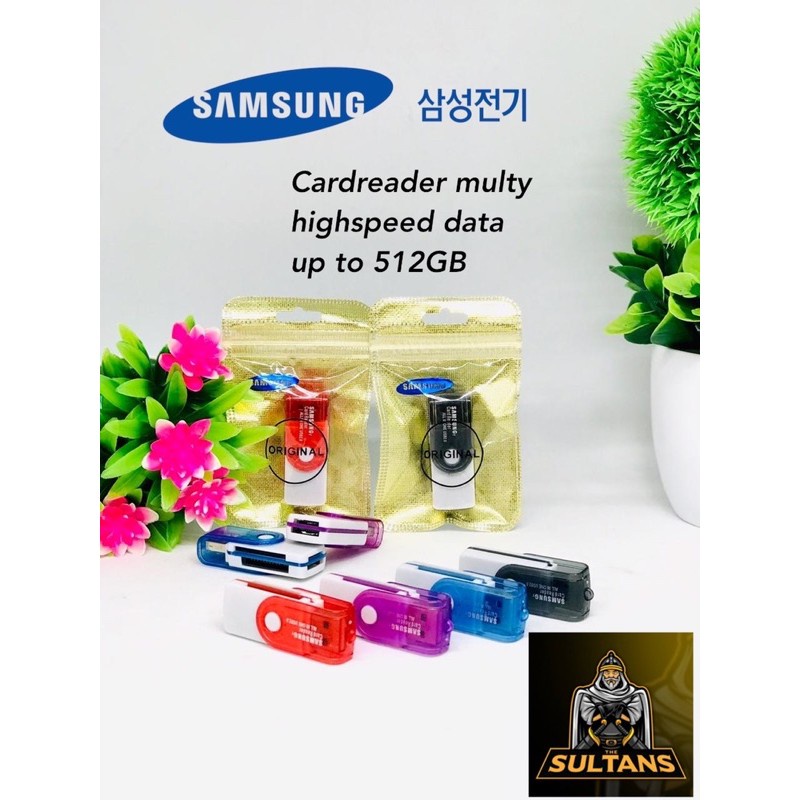 1PCS Card reader 1 slot micro sd usb 2.0 cardrider samsung multy 4in1 cardreader enov