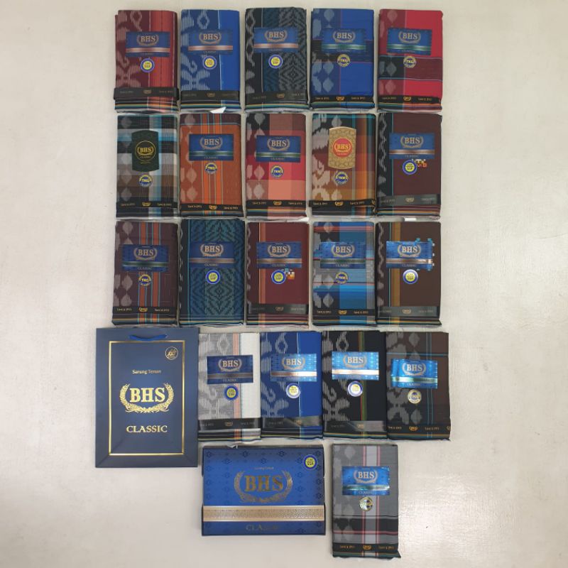 SARUNG TENUN BHS CLASSIC KOMBINASI