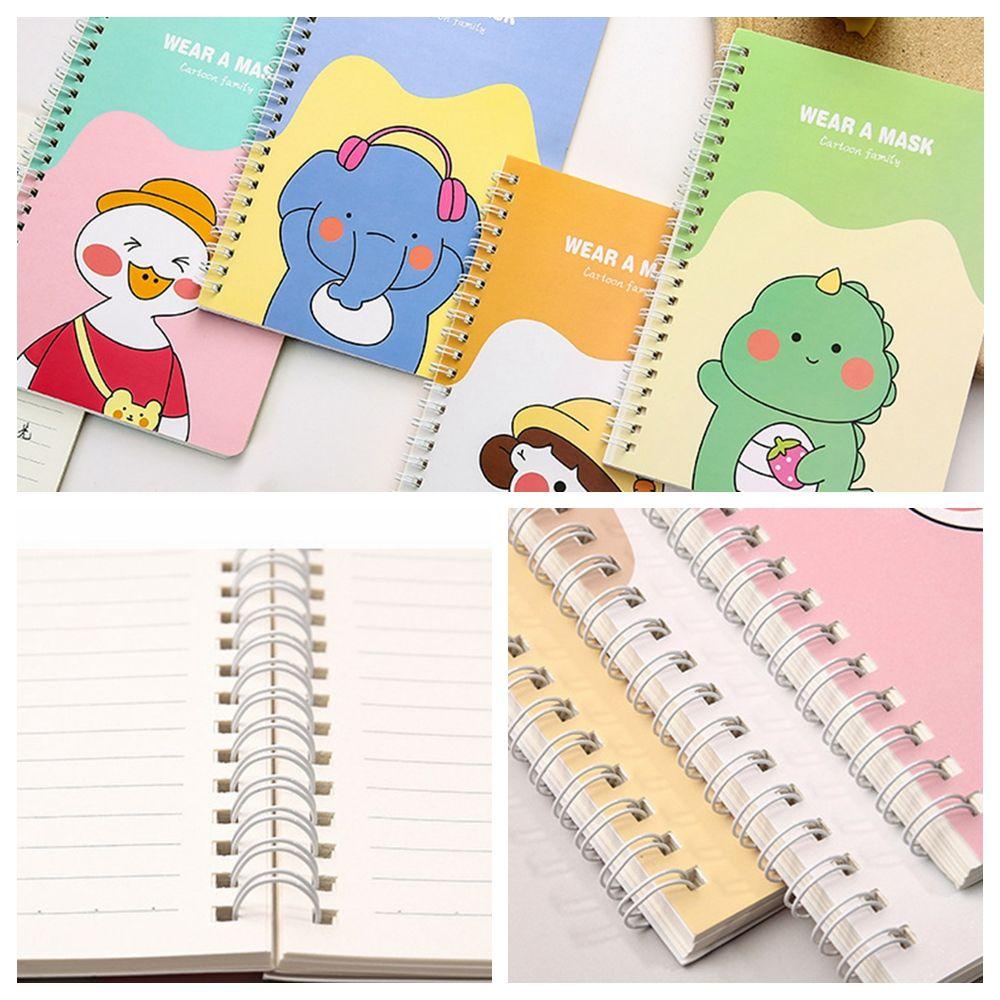 Top A5 Coil Book Kreativitas Dinosaurus Siswa Alat Tulis Diary Planner Buku Jadwal