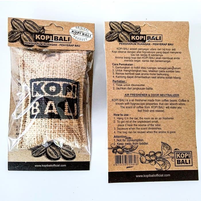 Pengharum Mobil aroma KOPI BALI / Parfum KOPI BALI Murah Kecil