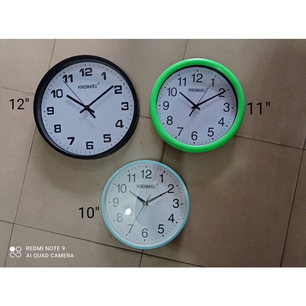 medan elektronik jam dinding hinomaru clock