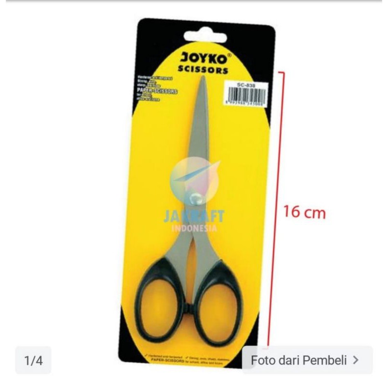 

Gunting tanggung Joyko Sc 838 (1pcs)