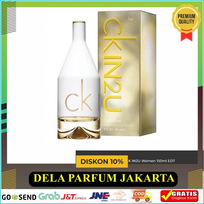 CALVIN KLEIN CK IN2U WOMEN EDT - PARFUM ORIGINAL BEST PRODUK
