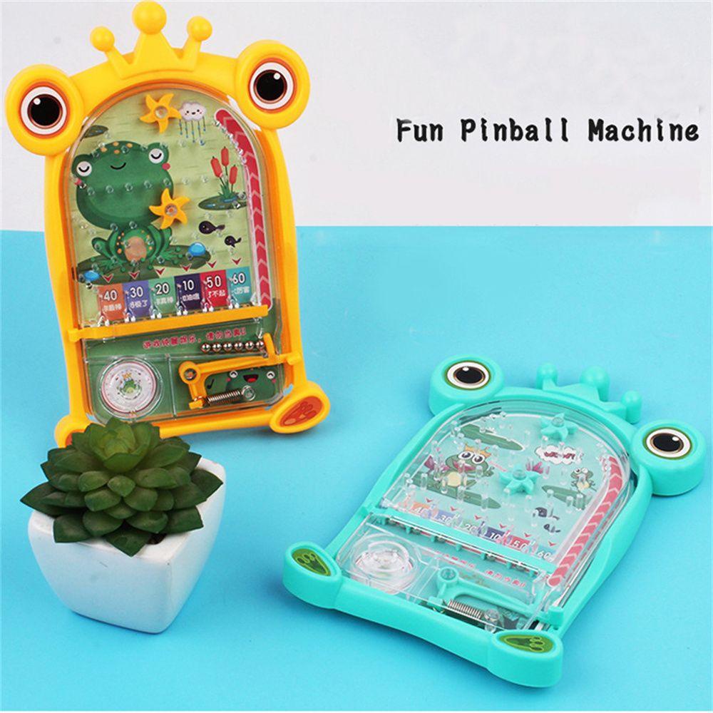 [Elegan] Pinball Game Mainan Interaktif Kreatif Orang Tua-Anak Tabletop Pinball Toys