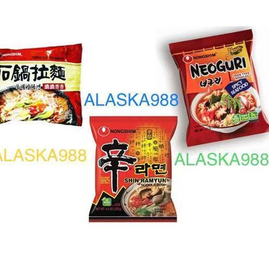

BISA COD Korean instant noodle Nongshim/ Mie Korea