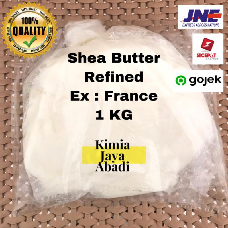 Shea Butter 1 KG Refined Cold Pressed ASLI BEST QUALITY