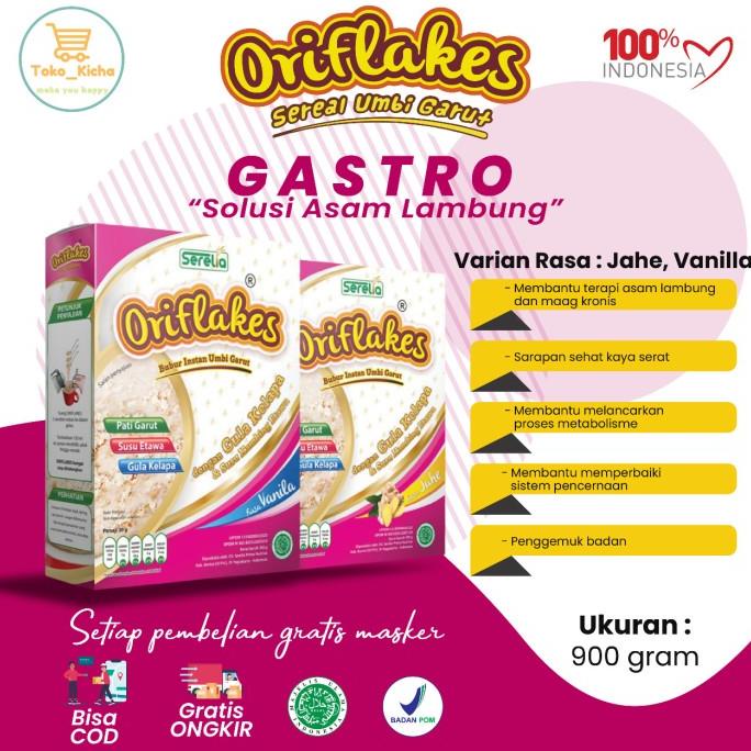 

Cuci Gudang Awal Tahun Oriflakes Gastro umbi garut 900 gram solusi maag dan asam Lambung. Cuci