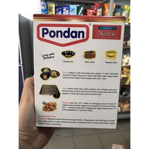 PONDAN NASTAR 400gr / tepung premiks kue kering nastar