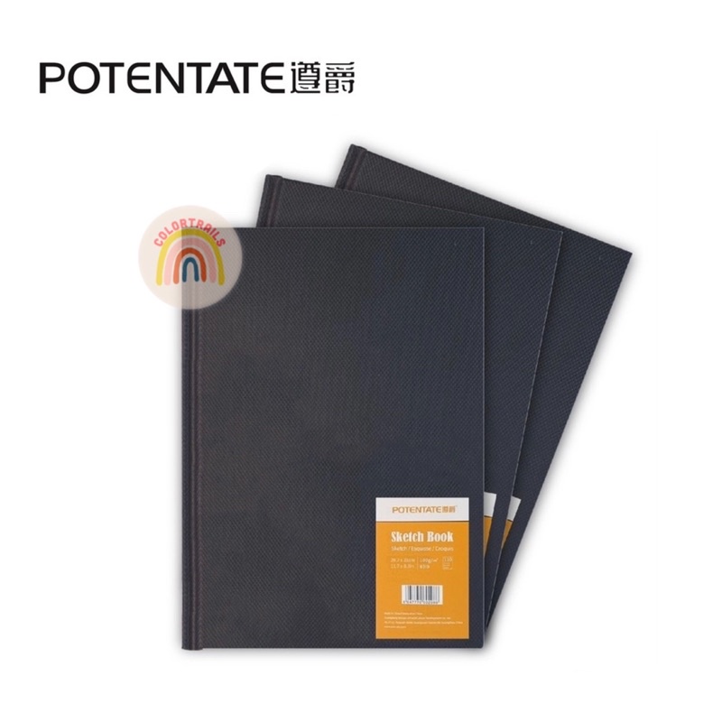 

Potentate Hard Cover A4 Stitch Bound Sketchbook Buku Sketsa