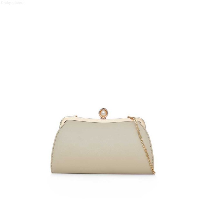 Tas Elizabeth Laudine Clutch - Cream