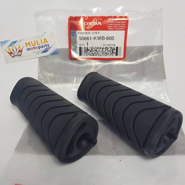KARET BARSTEP BLADE REVO ABSOLUT FIT 50661-KWB-600 50661KWB600 KARET FOOTSTEP DEPAN (SET/SEPASANG)