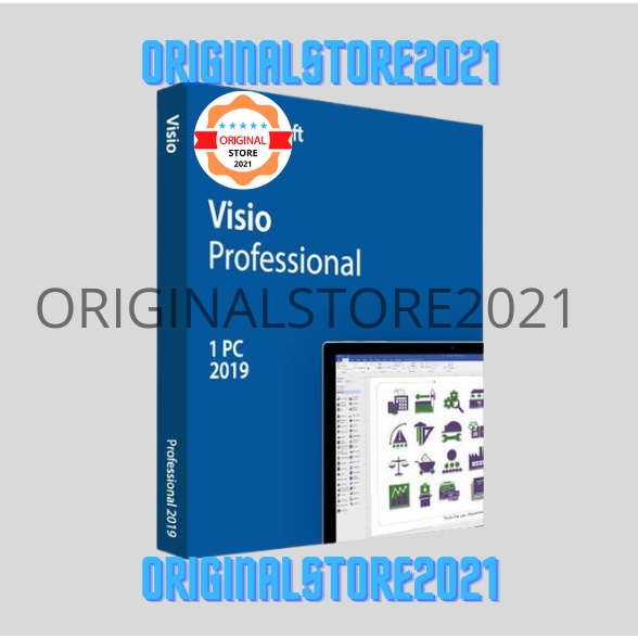 Visio 2019 Pro | Project 2019 Pro [Original Serial Number]