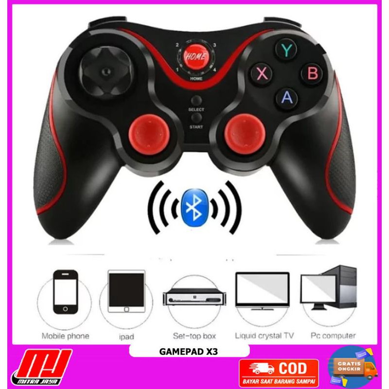 Gamepad X3 Controller Wireless Bluetooth Joystick Mobile Computer