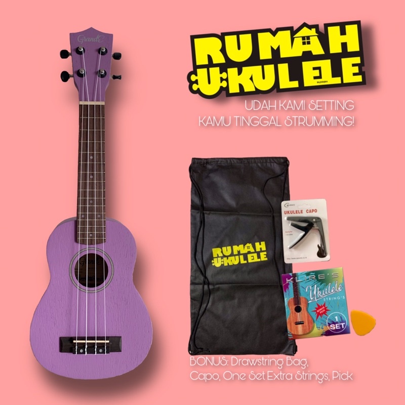 GRANDE UKULELE UNGU SOPRAN