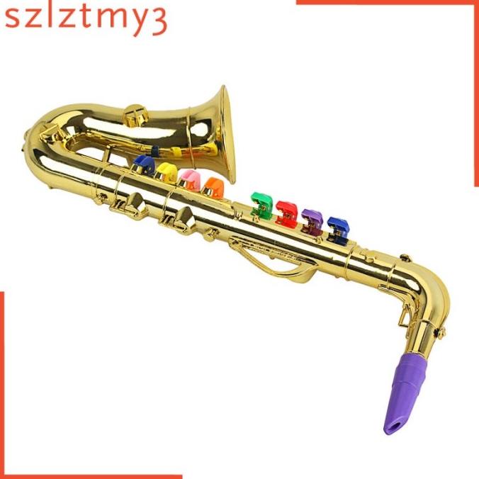 RW615 Yolo Mainan Miniatur Instrumen Musik Saxophone Untuk Aksesoris R