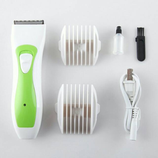 Alat Cukur Clipper Rambut/Jenggot/Kumis Bayi dan Dewasa