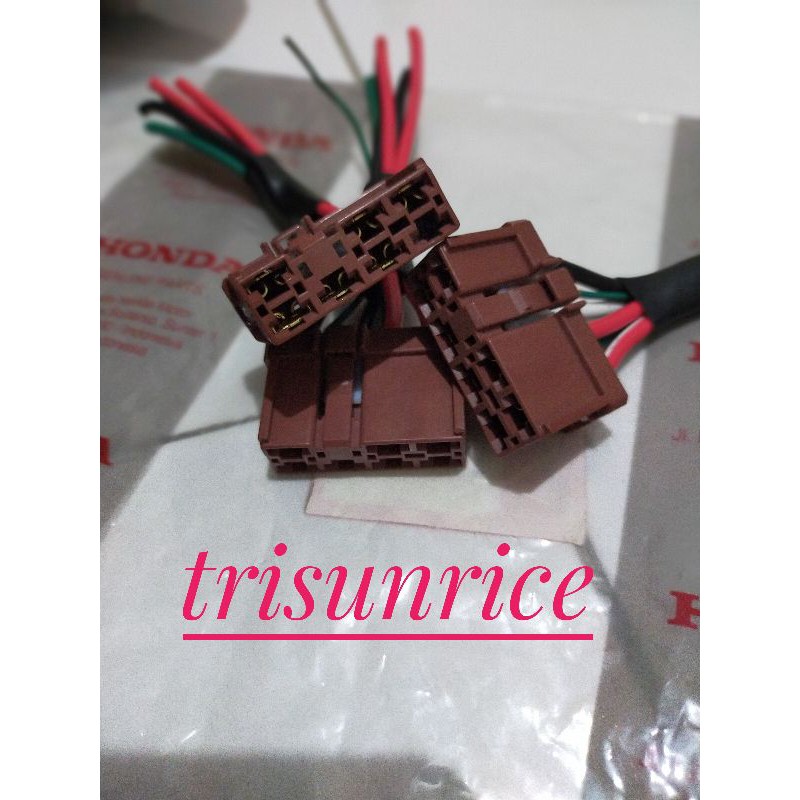 soket ecu ecm Honda beat pop,beat New FI,Scoopy rap,Vario 110 esp led starter halus