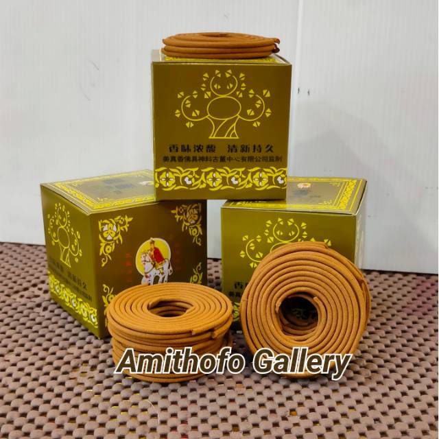 Thakhio/dupa lingkar mjs sandalwood 2jam hijau