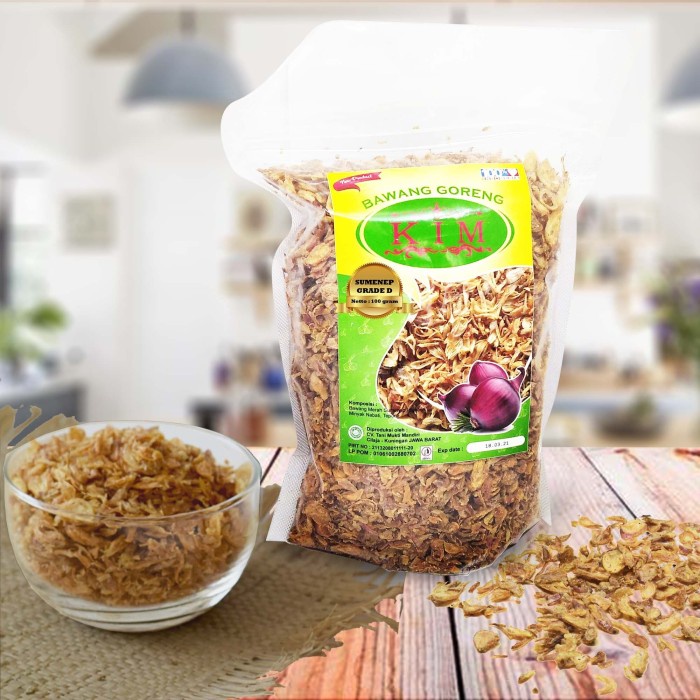 

100 Gram Bawang Goreng Sumenep Grade D
