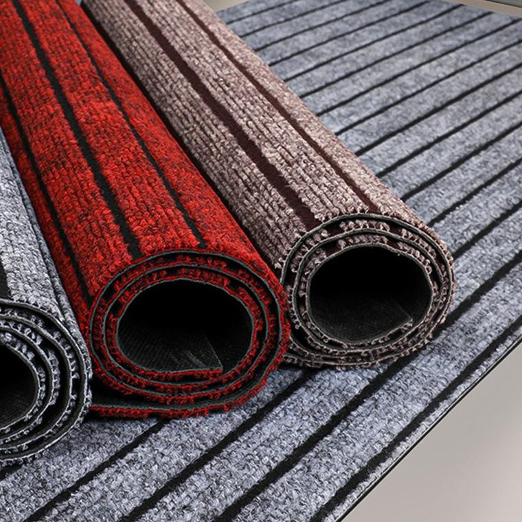 (KK) Kitchen Mat / Keset Dapur Bahan Karet PVC Premium AntiSlip (1SET 2PCS)