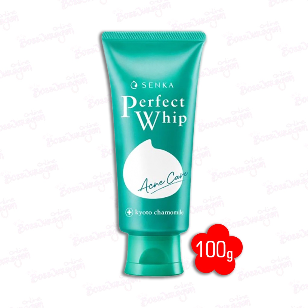 (BOSS) (Acne Care 100gr) SENKA - Perfect Whip Acne Care 100g (Untuk Kulit Berjerawat)