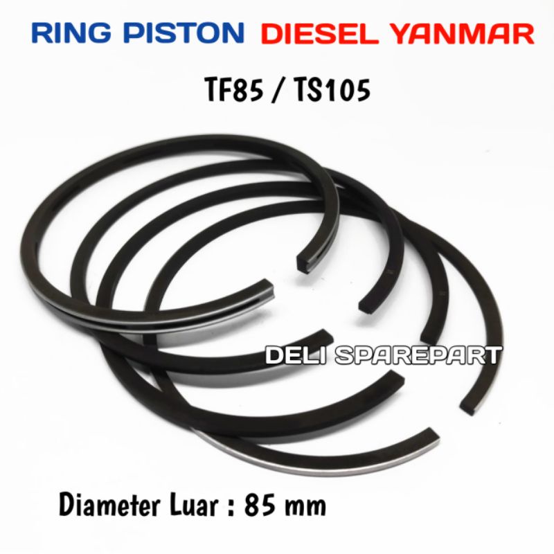 Ring piston ring seher mesin di esel yanmar tf85 Ts105