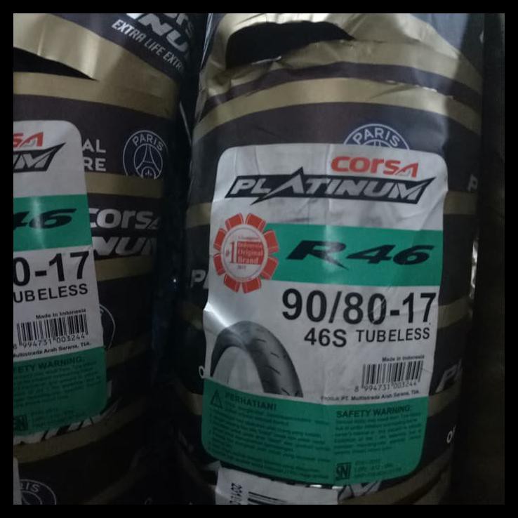 Ban Luar Corsa Platinum R46 90/80-17 / 90 80 17 R 46 soft compound