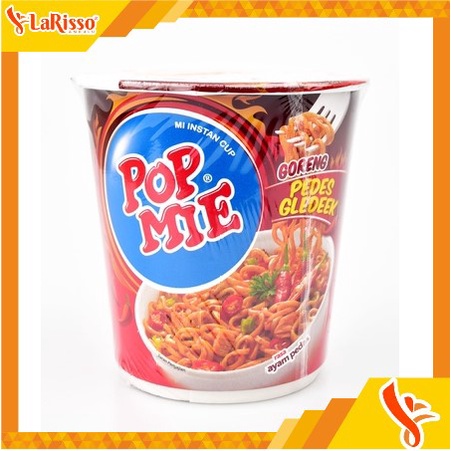 Jual Pop Mie Mi Instan Cup Rasa Pedas Gledek Gr Shopee Indonesia